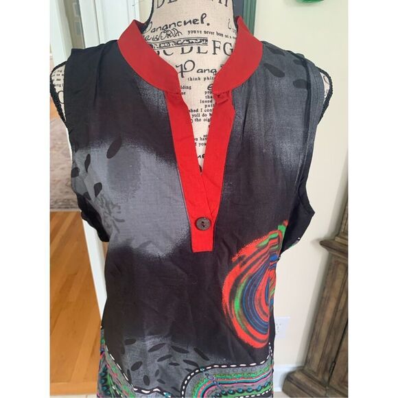 Junglee Billee Boho Style Sleeveless Dress - Picture 3 of 10